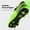 NEON/GREEN/BLACK, variant on BURUDANI Men Sports Athletic Light Outdoor Football Soccer Cleats Shoes RED/BLACK Size 8.5