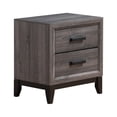 thumbnail image 2 of Global Furniture USA Laura Foil Grey Nightstand, 2 of 5