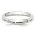 thumbnail image 4 of 925 Sterling Silver 3mm Bevel Edge Band Ring Size 10.5, 4 of 7