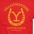 thumbnail image 3 of Yellowstone - Horseshoe Lockup - Men's Short Sleeve Graphic T-Shirt, 3 of 6
