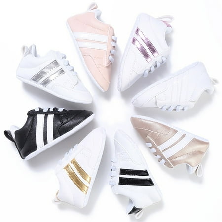 Fashion Hot Sneakers Newborn Baby Crib Sport Shoes Boys Girls