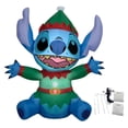 thumbnail image 1 of Muñeco inflable Stitch elfo con luz LED de 137 cm, 1 of 3