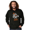thumbnail image 4 of Tootsie Owl Halloween Guess Hoo Pun Hoodie Sweatshirt Women Men Brisco Brands S, 4 of 6