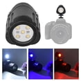 thumbnail image 4 of Luz de relleno LED para buceo SL-18 de 40 m/130 pies con batería, 7500 K, 1000 lm, grado de impermeabilidad IPX8, 4 of 14