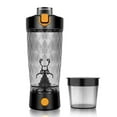 thumbnail image 1 of Electric Protein Powder Mixing Cup Automatic Shaker Mixer Shake Kettle Coffee Fro Milk Gym 650ml Outdoor, 1 of 1