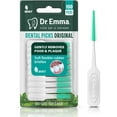thumbnail image 2 of Original Dental Picks Mint Soft Rubberized Tooth Easy to Use Brush 100Ct/Pack, 2 Packs (200Ct), 2 of 4