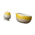 thumbnail image 4 of Matcha Bowl Cerámica de 500 ml de tazón de mezcla de matcha portátil con y batidor vertido para el regalo de la casa de té para amante de matcha Amarillo, 4 of 8