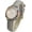 Gray, variant on Collections Japanese Quartz Women's 32mm Marble Textured Case Plain Leather Strap Watch