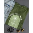 thumbnail image 3 of Take Your Time To Grow T-Shirt Women -Smartprints Designs, Female 4X-Large, 3 of 4