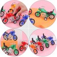 thumbnail image 3 of STRANDCHIC 4Pcs Motorcycles Toys Red Plastic Inertia Cultivate Children Cognition Playtime, 3 of 6