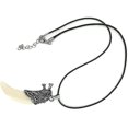 thumbnail image 2 of Diente collar colgante collar dominante diente collar brillante joyería diente diente St colgante collar 5 uds, 2 of 5