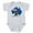 Heather Gray, variant on CafePress - Australia - Cute Infant Bodysuit Baby Romper - Size Newborn - 24 Months