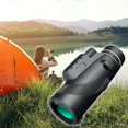 thumbnail image 4 of 12X50 HD Monocular Telescope, Monoculars for Adults High Powered with Smartphone Holder & Tripod, BAK-4 Prism and Compact Monocular for Bird Watching, Hiking, Camping, Travel (Black), 4 of 9