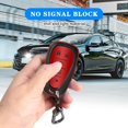 thumbnail image 7 of Key Fob Cover Compatible with Chevrolet Equinox Malibu Trailblazer Traverse Volt Bolt Keychain Case Holder Protector,Red, 7 of 7