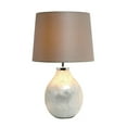 thumbnail image 4 of Simple Designs 1 Light Pearl Table Lamp with Fabric Shade, 4 of 5