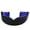 Black / Blue, variant on Oral Mart Youth Sports Mouth Guard for Children (USA Flag) - Football, Boxing, MMA, Flag Football, Karate - Youth Mouth Guard for Kids. Boys and Girls