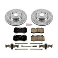 thumbnail image 3 of Power Stop Front Stock Replacement Brake Pad and Rotor Kit KOE6755, 3 of 8