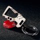 thumbnail image 2 of Keychain Key Rings Opener Car Accessories Fash2pcs-silver, 2 of 5