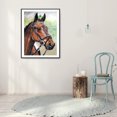 thumbnail image 3 of Cuadros Decorativos 5D diamante pintura caballo DIY completo redondo taladro mosaico pared dibujos (L3004) Sywqhk Nuevos Originales, 3 of 9