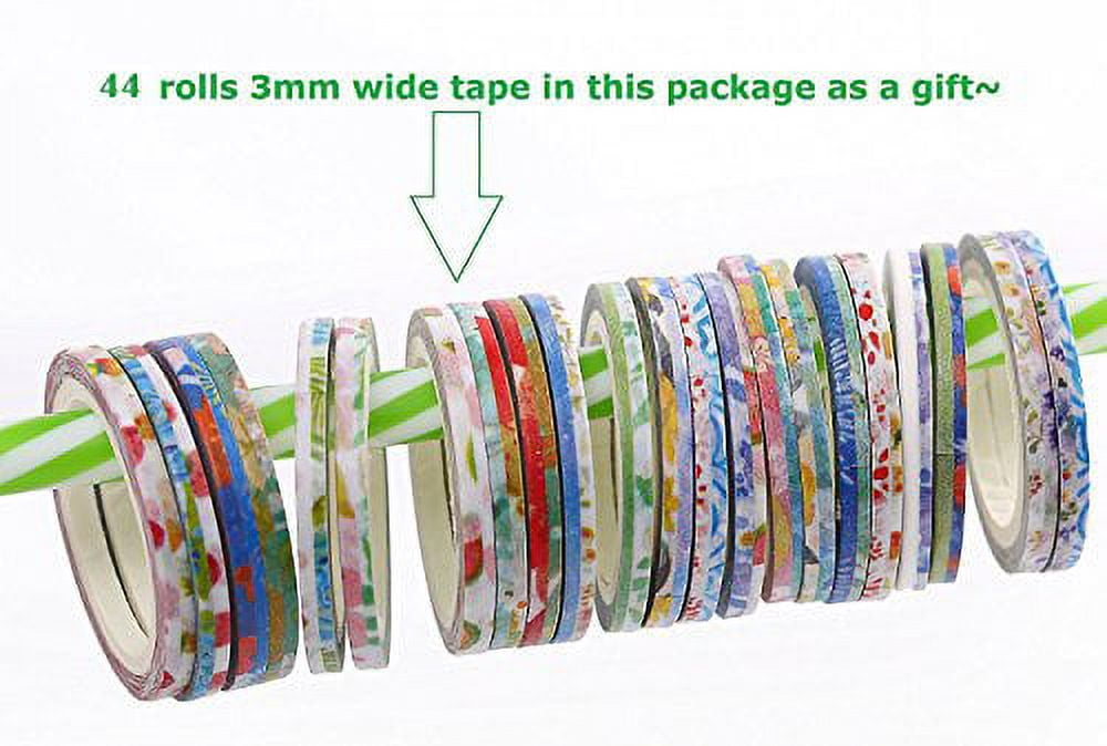 Gift tape 8 Rolls of Creative Shiny Tapes Gift Packing Tapes Handmade  Crafts Bands DIY Scrapbook Tape Assorted Color