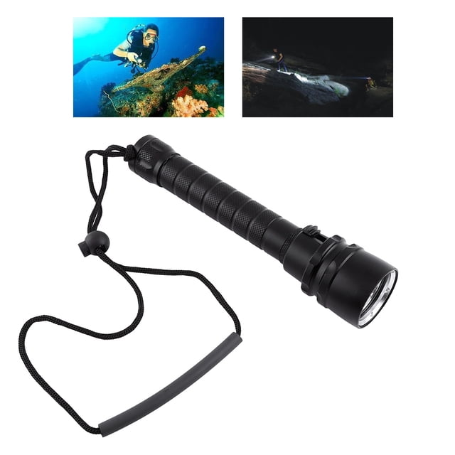 Linterna De Buceo De Linterna De Buceo LED De 2000lm Con Correa De Mano