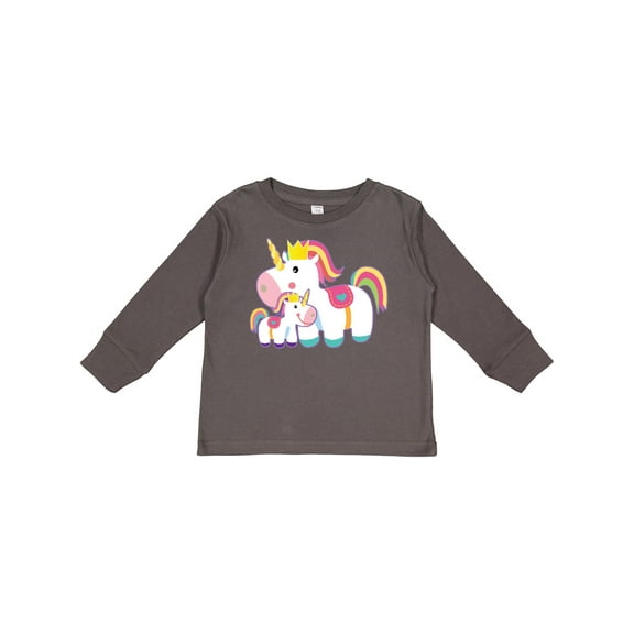 Inktastic Unicorn Lover Mom Daughter Grandma Grandchild Girls Long Sleeve Toddler T-Shirt