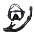 thumbnail image 1 of koolsoo Équipement de Snorkeling et de Tuba pour Adulte Ensemble Plongée Noir Bleu, 1 of 7