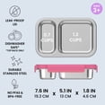 thumbnail image 6 of Bentgo Stainless Steel Snack Box - Leak-Proof, 2 Compartments, 2-Cup Capacity, Ideal for Kids 3+, Teens & Adults, Durable, Reusable (Lilac), 6 of 8