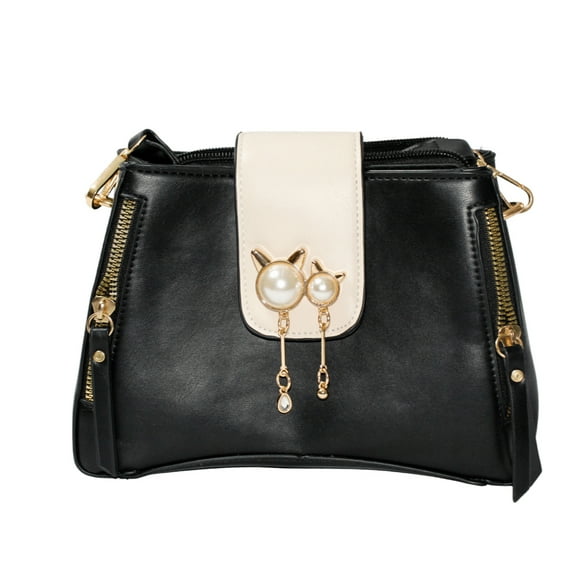Bolso Yunikon con broche de gatos pequeño
