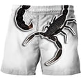 thumbnail image 1 of Summer 3d print T Shirt fashion Children Short Sleeve T-shirt Hip Hop Streetwear Funny Scorpion Printed T Shirts14T Gong Bohan LED, 1 of 2