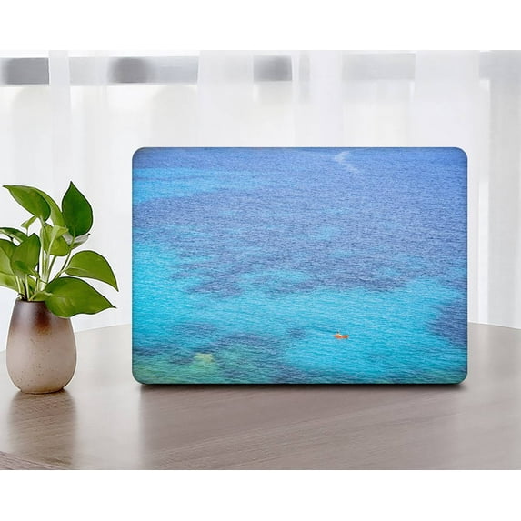 KSK KAISHEK Hard Case for New MacBook Air 13" 2022/2021/2020/2019/2018 A1932 A2179 A2337 m1 + Black Keyboard Cover, QLXL0328