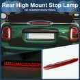 thumbnail image 3 of Luces de freno LED únicas para Mini Cooper R58 Coupe 2012-2015, carcasa roja de plástico impermeable, 3 of 7