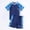 Navy, variant on Djtdsds Boys 2 Piece Nautical Rash Guard Set Short Sleeve UPF 50 Swim Top with Swim Trunks Size:13-14 Years