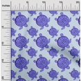 thumbnail image 2 of oneOone Cotton Jersey Medium Purple Fabric Nautical Quilting Supplies Print Sewing Fabric By The Yard 58 Inch Wide, 2 of 6
