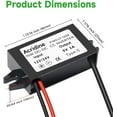 thumbnail image 3 of 1-Pack DC 12V/24V to 5V USB C Buck Converter 3A 15W Type-C Output Charging Module Waterproof Buck Power Adapter Compatible with Raspberry Pi 4, Mobile Phone, 3 of 7