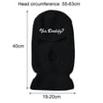 thumbnail image 6 of Eoperou Winter Cycling Face Hood: Knitted High Elasticity Unisex Solid Color Introverted People Motorcycle Windproof Full Face Hat, 6 of 8