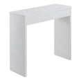 thumbnail image 4 of Convenience Concepts Northfield Table de Hall d'Entrée en Bois, Blanc, 4 of 8