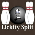 thumbnail image 3 of CafePress - Lickity Splits Logo 4 Dark T Shirt Design Front Ce - Men's Classic Graphic Cotton T-Shirt, 3 of 4