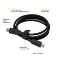 thumbnail image 2 of Swiss Tech Kabel S100 3 ft 100W Soft Touch USB-C to USB-C Charging Cable, 2 of 9