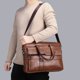 thumbnail image 5 of Bolso de mano para hombre, moderno bolso de hombro horizontal, moderno bolso de negocios tipo bandolera para hombre, maletín para ordenador, 5 of 6
