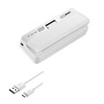 thumbnail image 1 of Mini Bag Sealer, USB Charger Potato Chip Bags Heat Sealer Capper, Reseals Snack Plastic Bag Heat Seal and Cutter White, 1 of 6