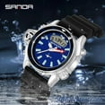 thumbnail image 6 of Sanda New Fashion Sport Men's Watch Casual Style Watches Men Military Quartz Wristwatch Diver S Shock Man Relogio Masculino 3008 - Quartz Wristwatches, 6 of 6