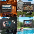 thumbnail image 3 of PPXIA 19FT Inflatable Projector Screen, Blow Up Screen with Air Blower, Outdoor Movie Nights, Front/Rear Projection, 3 of 9