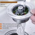 thumbnail image 4 of 3-in-1 Sink Strainer and Stopper Combo for 3.5" Drain, Stainless Steel Basket Filter with Durable Construction, 4 of 5