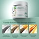 thumbnail image 4 of Fiudx Mascarilla de Perlas Verdes, Tratamiento Capilar Reparador con Ginseng, Crema Antifrizz, Pomada Reparadora, Alivio Del Cuero Cabelludo Seco, para Todo Tipo de Cabello, Uso Diario Seguro, Result, 4 of 7