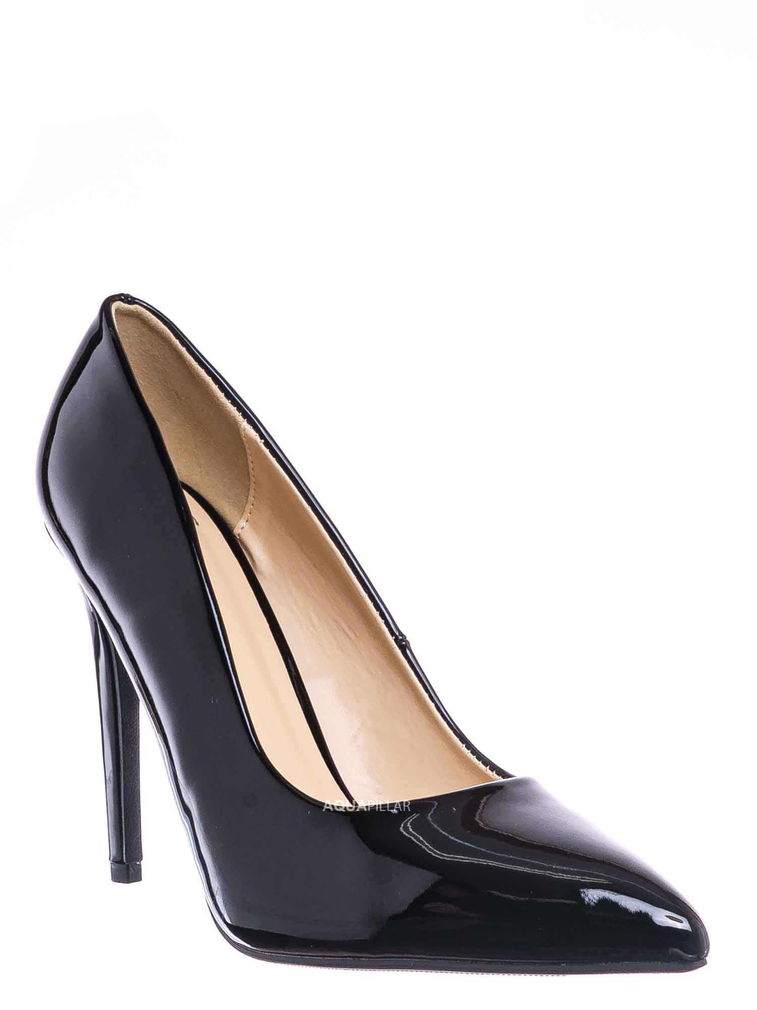 Classic Pointed Toe Dress Pump - Women's High Heel Stiletto Dress Shoes ...
