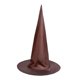 thumbnail image 1 of Witch Hat Black Brown Men Women Adult Halloween Fancy Dress Party Costume Cap, 1 of 4