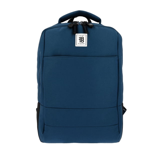 Mochila grande 1818 Unisex WYNN Azul con Porta Laptop de hasta 15.