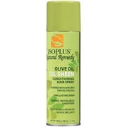 Isoplus Natural Remedy Olive Oil Sheen Hair Spray, 7 oz., Unisex