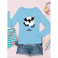 thumbnail image 3 of Bats W Moon Happy Halloween Long Sleeve Toddler -Image by Shutterstock,  3 Toddler, 3 of 4